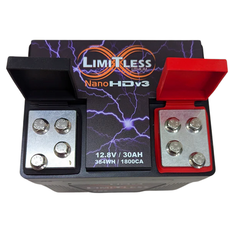 Limitless Lithium Nano-HDv3 Group 30L Lithium Battery for Harley Davidson