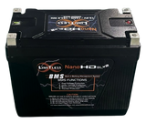 Nano -HD SLv2 12AH Motorcycle / Power sports Battery (BCI 20 Case)