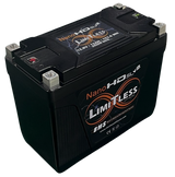 Nano -HD SLv2 12AH Motorcycle / Power sports Battery (BCI 20 Case)