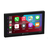 Planet Pro P9900CPAP Double-DIN, Wired Apple CarPlay & Android Auto, MECH-LESS Multimedia Player (no CD/DVD) 6.75" Touchscreen Bluetooth