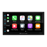Planet Pro PCPA975WP Double-DIN, Wired Apple CarPlay & Android Auto, MECH-LESS Multimedia Player (no CD/DVD) 6.75" Touchscreen Bluetooth