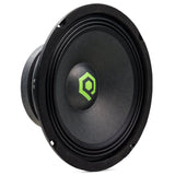 SoundQubed QP-MR 8" Pro Audio Midrange Speakers (pair)