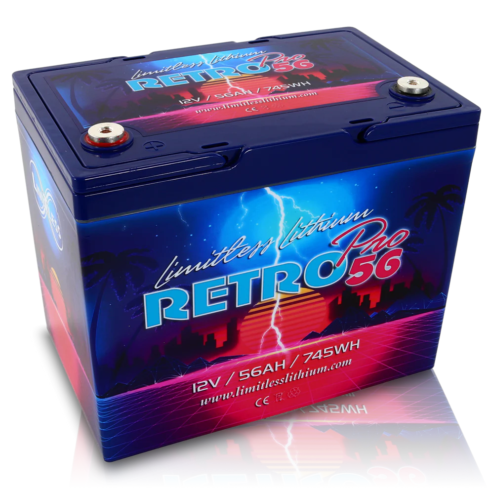 Limitless Lithium Retro Pro 56 Group 24 Lithium Battery