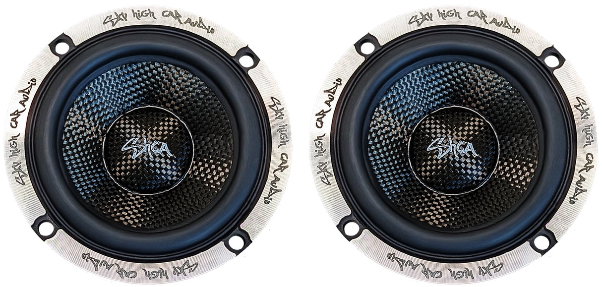 Sky High SH-35FE 3.5" Loudspeaker with Carbon Fiber Cone (Pair)
