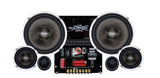 Sky High 65C3E 3 Way 6.5" Component Set 4 ohm (Ferrite Motors, Silk Dome)