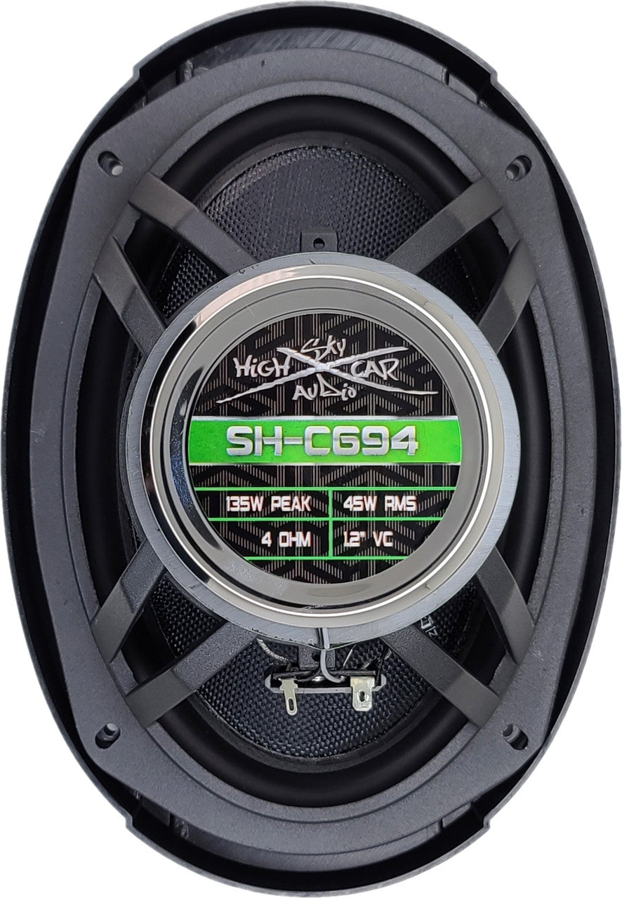 Sky High C694 6x9" 4-way Coaxial Speakers (Pair)