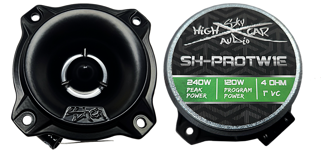Sky High PRO-TW1E Mini Bullet Tweeters 1" VC 4 ohm - Single