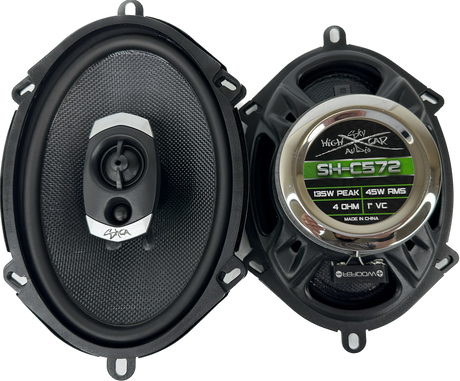 Sky High C572 5x7" 2-way Coaxial Speakers (Pair) With Glass Fiber Cone