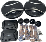 Sky High C6C 6.5" 2-way Component Speakers w/ Glass Fiber Cone