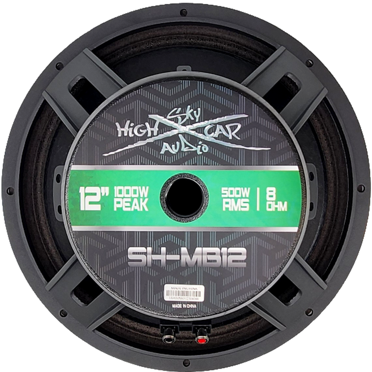 Sky High Pro Audio MB12 12" Midbass Loudspeaker 1000 Watts 8 ohm (Single)