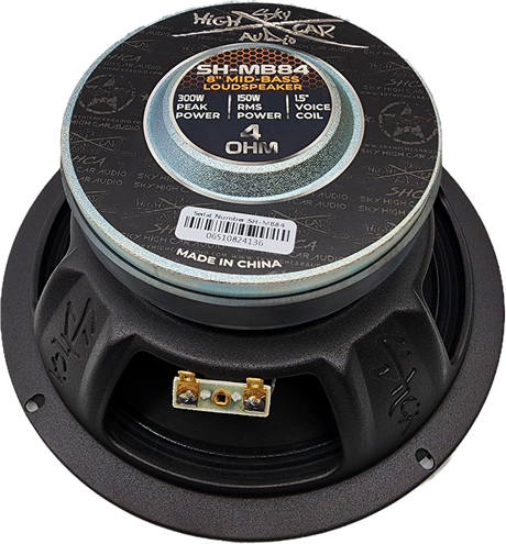 Sky High MB84 8" Mid-Bass Loudspeaker with 1.5" Voice Coil (Single)