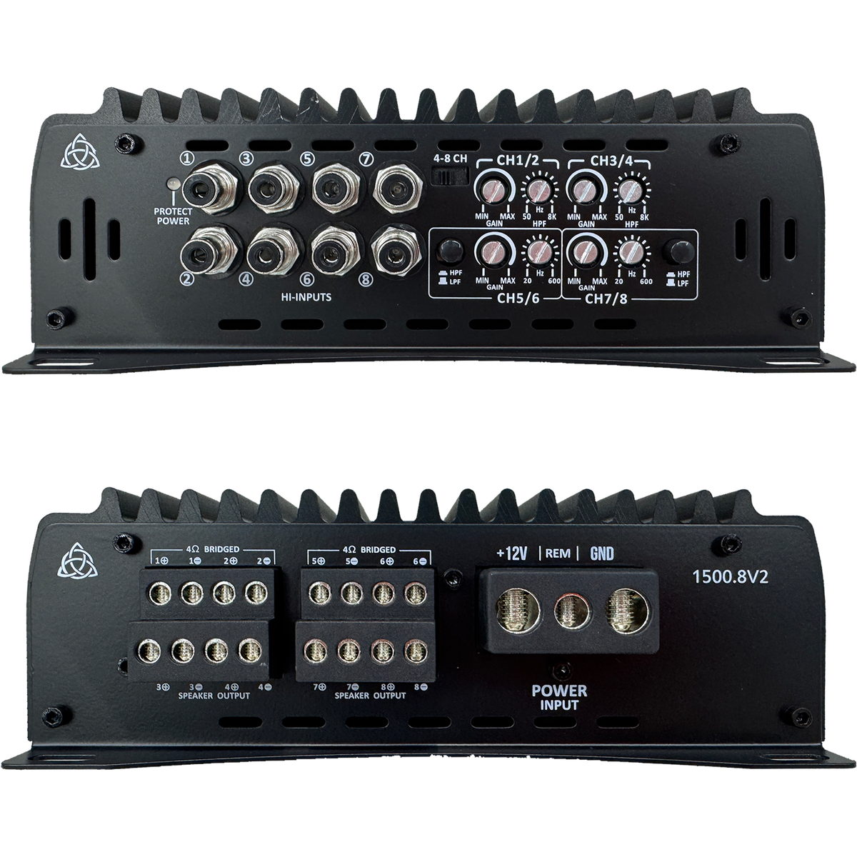 Trinity Audio Solutions|1500.8v2|Compact|Amplifier|1500W