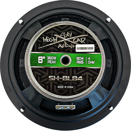 Sky High SH-BL84 8" 4 ohm Midrange Loudspeaker (Single)