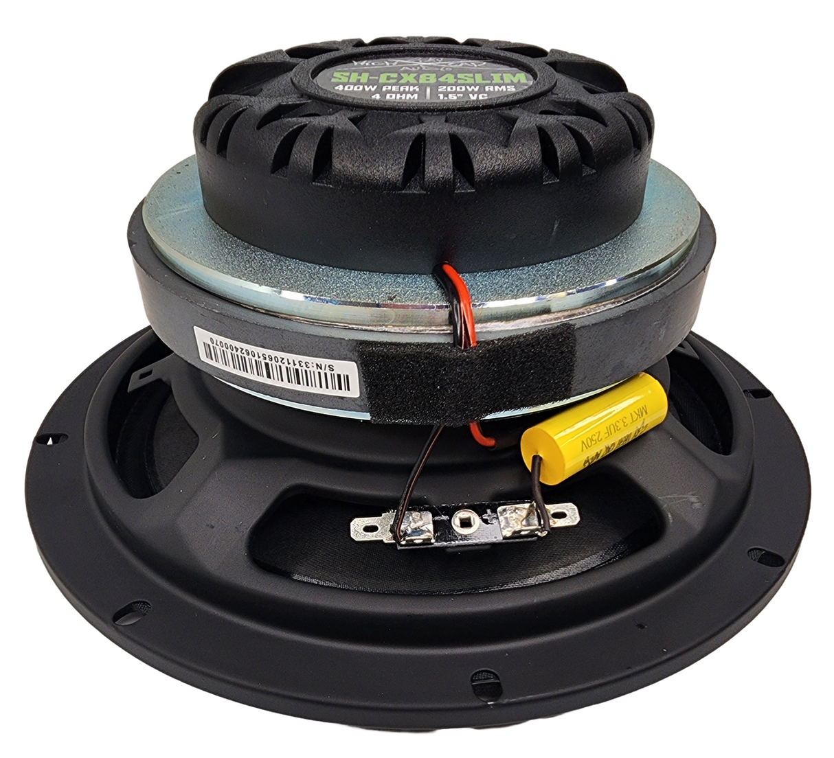 Sky High SH-CX84SLIM 8" Slim Coaxial Speaker With Compression Driver Horn
