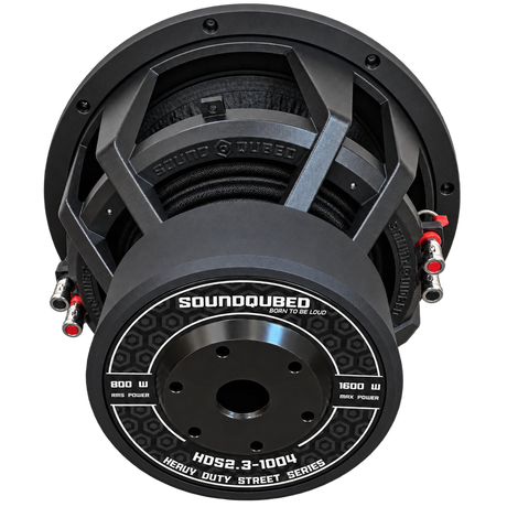 SoundQubed Soundqubed HDS2.3 Series 10" Subwoofer 2.5" DVC 800 Watts RMS D2/D4 - Car Audio