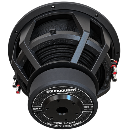 SoundQubed Soundqubed HDS2.3 Series 12" Subwoofer 2.5" DVC 800 Watts RMS D2/D4 - Car Audio