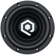 SoundQubed Soundqubed HDS2.3 Series 6.5" Subwoofer 2.5" DVC 500 Watts RMS D2/D4 - Car Audio