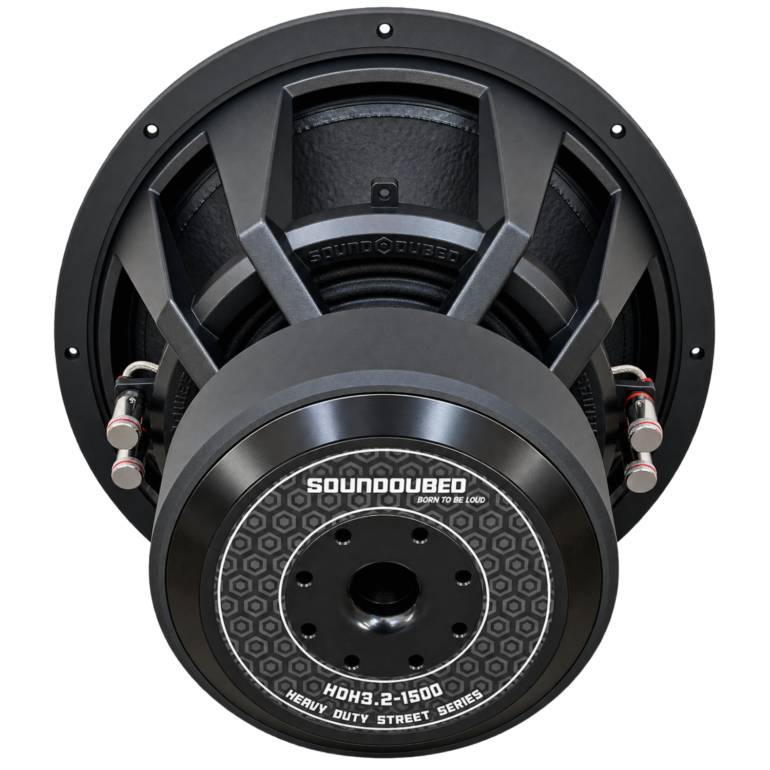 SoundQubed Soundqubed HDX3.2 Series 15" Subwoofer 3" DVC 2,500 Watts RMS D2/D1 - Car Audio