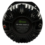 SoundQubed SoundQubed SQ-HDX-2HDT-8 6" Aluminum Horn + 2" Titanium Driver (each) - Car Audio