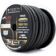 Orion Car Audio Orion XPW050B 0 Gauge 100% OFC Power Wire 50ft Pure Copper Amp Battery Cable (Black) - Car Audio