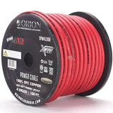 Orion Car Audio Orion XPW4100R 4 Gauge 100% OFC Power Wire 100ft Pure Copper Amp Battery Cable (Red) - Car Audio