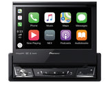 Pioneer AVH-3500NEX 7.0"– CD/DVD player, Motorized screen, Apple CarPlay®, Android Auto™, Pioneer Vozsis with Alexa app., Built-in Bluetooth® and back-up camera input
