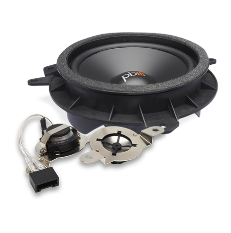 Powerbass OE65C-TY OEM Replacement Component Speaker System Toyota/Lexus