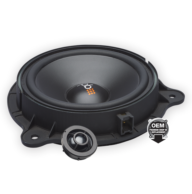 Powerbass OE65C-NS2 2Ω OEM Replacement Component Speaker Nissan/Infinity