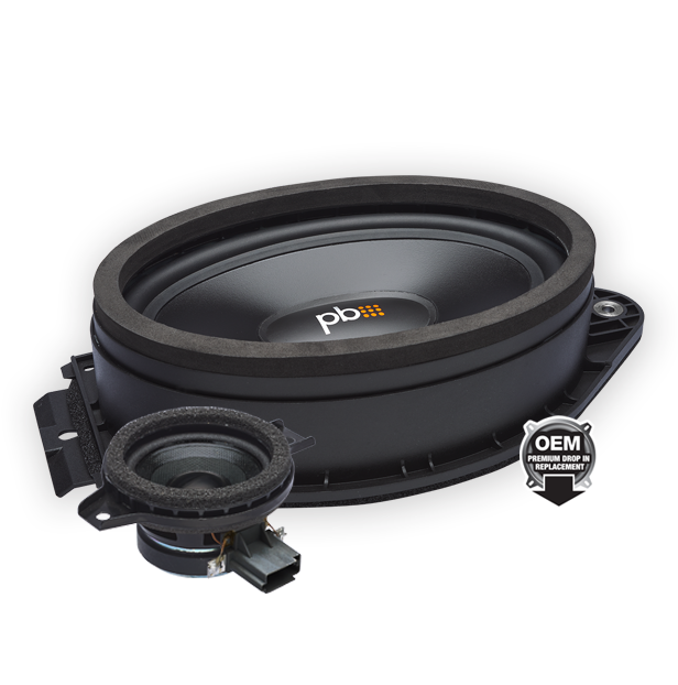 Powerbass OE69C-GM OEM Replacement Component Speaker Chevy / GMC