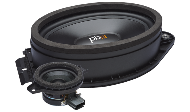 Powerbass OE69C-GM2 2Ω OEM Replacement Component Speaker Chevy / GMC