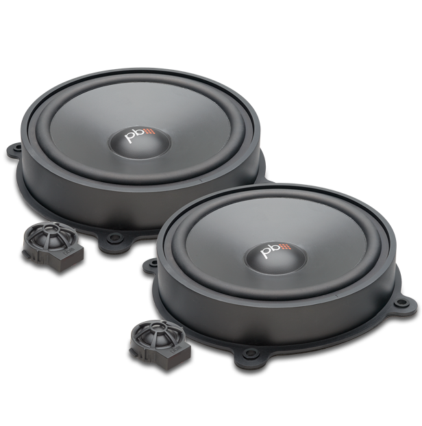 Powerbass OE8C-T3Y TESLA OEM Replacement 8" Component System