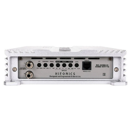 Hifonics Hifonics BG-2200.1D BRUTUS GAMMA 2200 Watt Amplifier - Car Audio