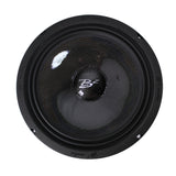 B2 Audio 8"  Carbon Fiber Marine, Motorcycle, Powersports, 4-Ohm Shallow Mount Speakers, Sold in pairs RAGE8CFM