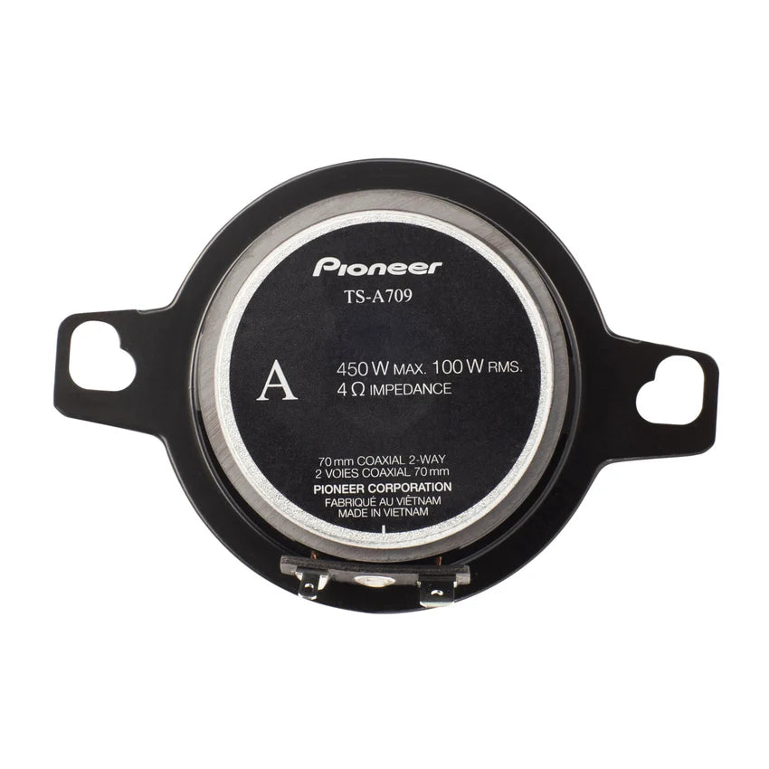 Pioneer TS-A709 2.75" A-Series 2-Way Coaxial Car Speakers 450W Max (Pair)