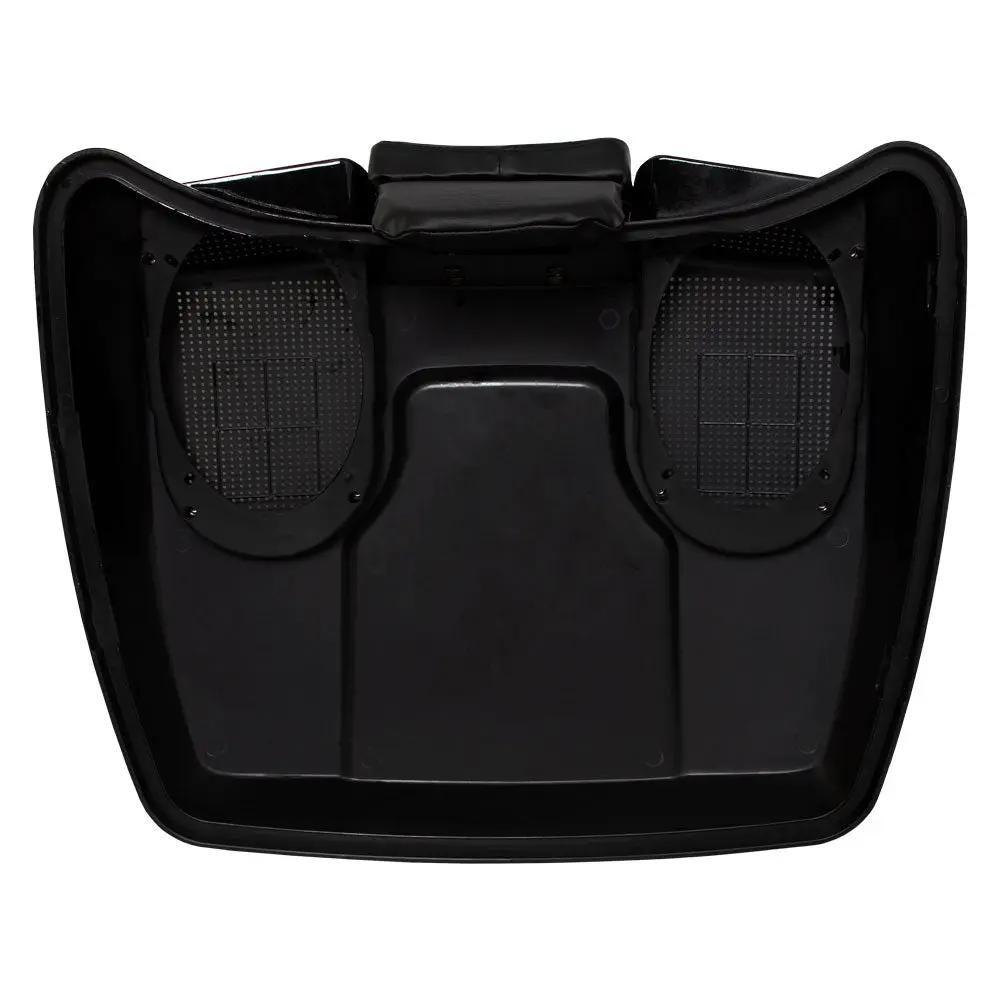 Saddle Tramp Saddle Tramp Tour-Pak Style Lid with Speaker Adapters - Fits Select Harley Davidson 2014-2023.5 BC-TP6914U - Car Audio