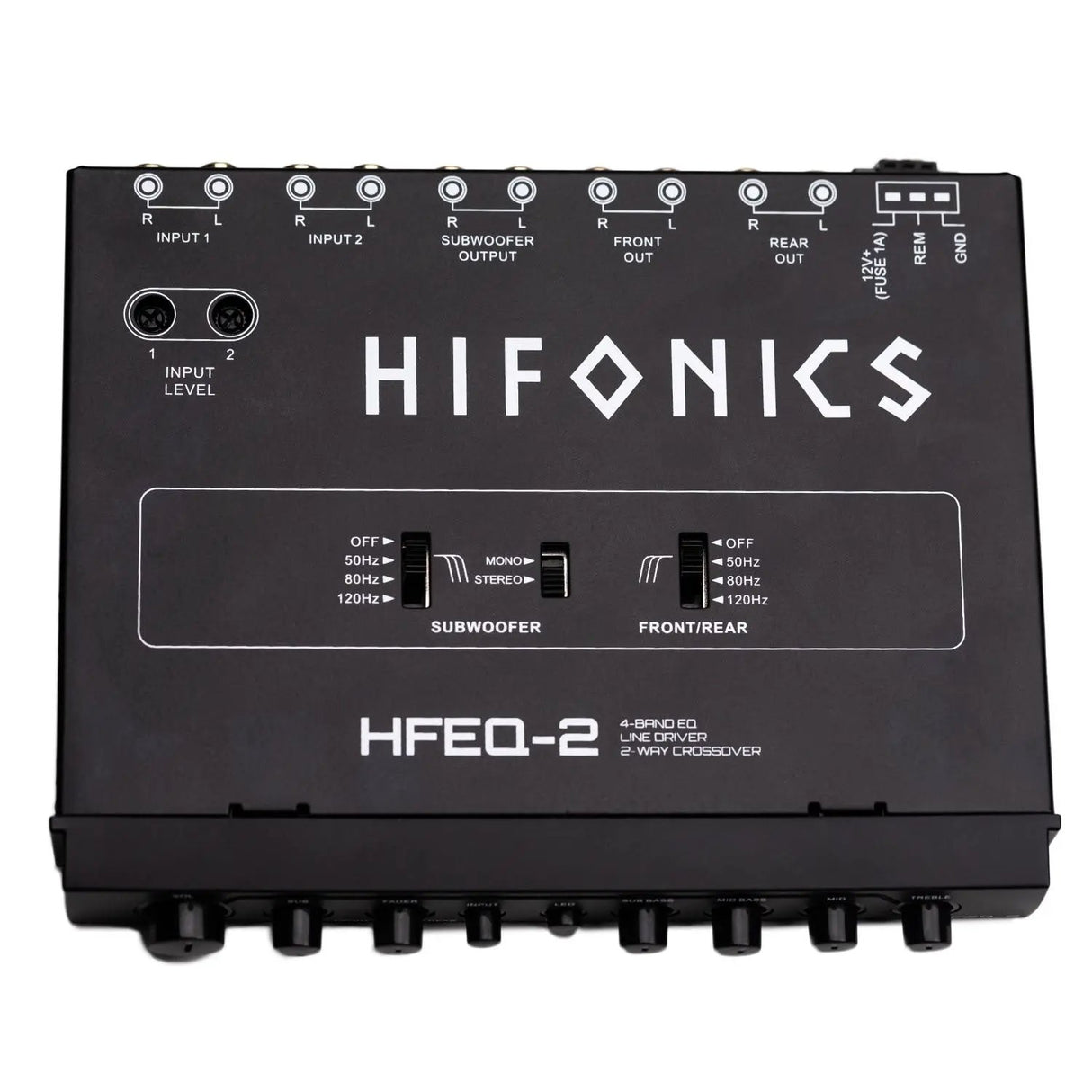 Hifonics Hifonics HFEQ-2 4-Band Equalizer - Car Audio