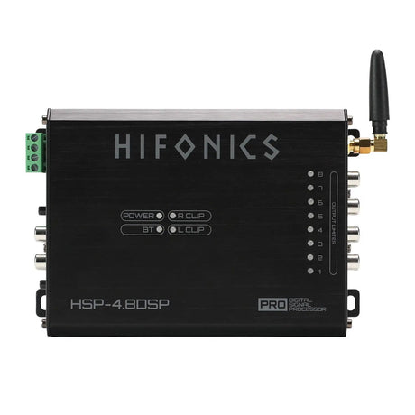 Hifonics Hifonics HSP-4.8DSP 2 or 4 Input / 8 Output Digital Signal Processor - Car Audio
