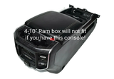 Fox Acoustics FoxBox® Dodge Ram Quad & Crew Cab Quad 10" Vented Subwoofer Enclosure / Console Combo