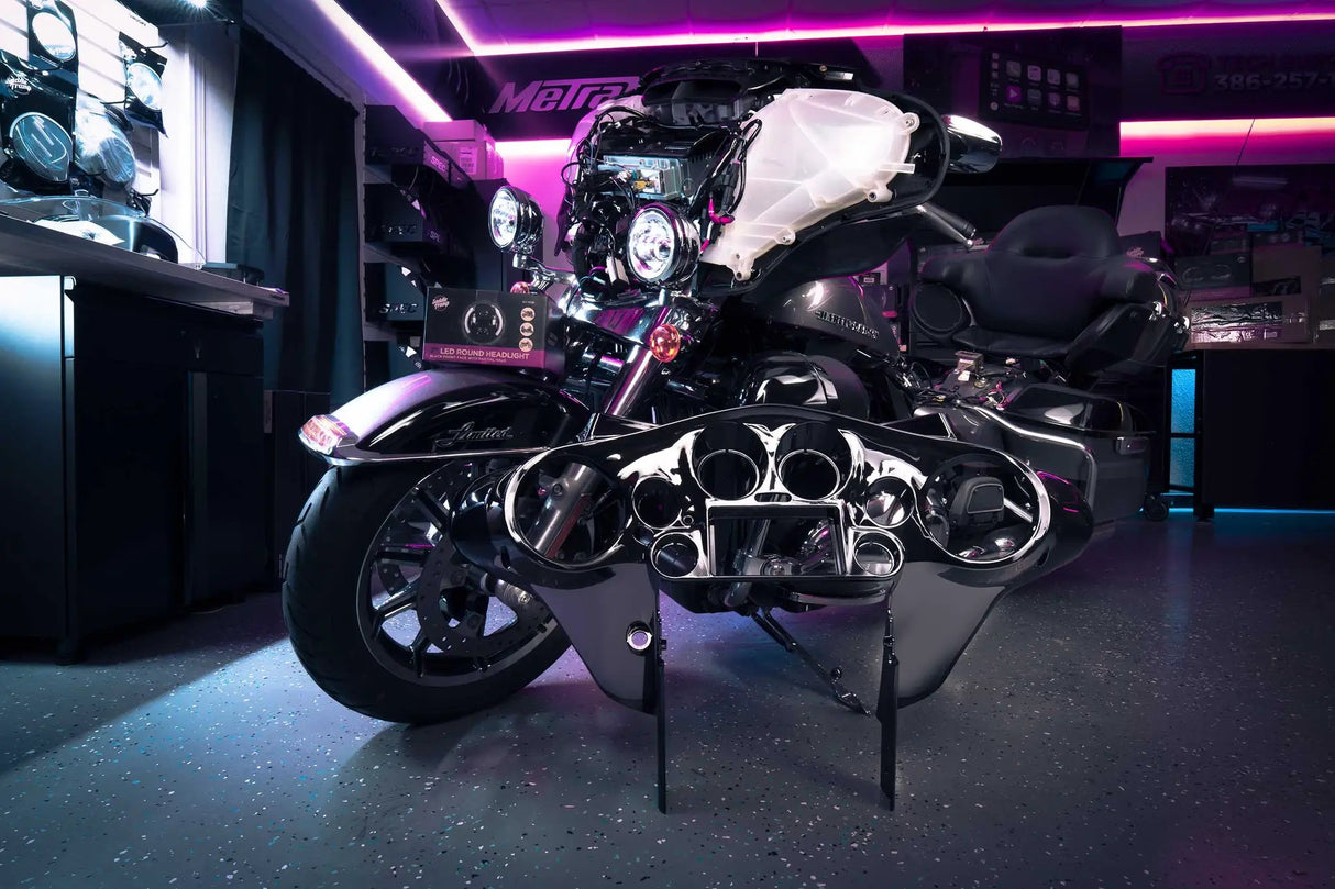 Metra Metra Harley-Davidson Roadglide (FLT/Sharknose fairing) 1998-2013 95-HDIF2 - Car Audio