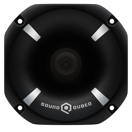 SoundQubed SoundQubed SQ-HDX-2HDT-8 6" Aluminum Horn + 2" Titanium Driver (each) - Car Audio