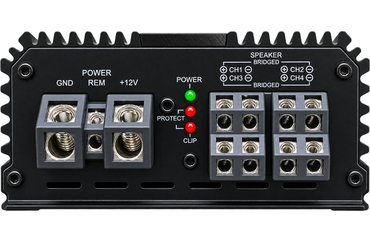 Ruthless Audio Ruthless Audio 800.4 Micro 4 Channel Amplifier - Car Audio
