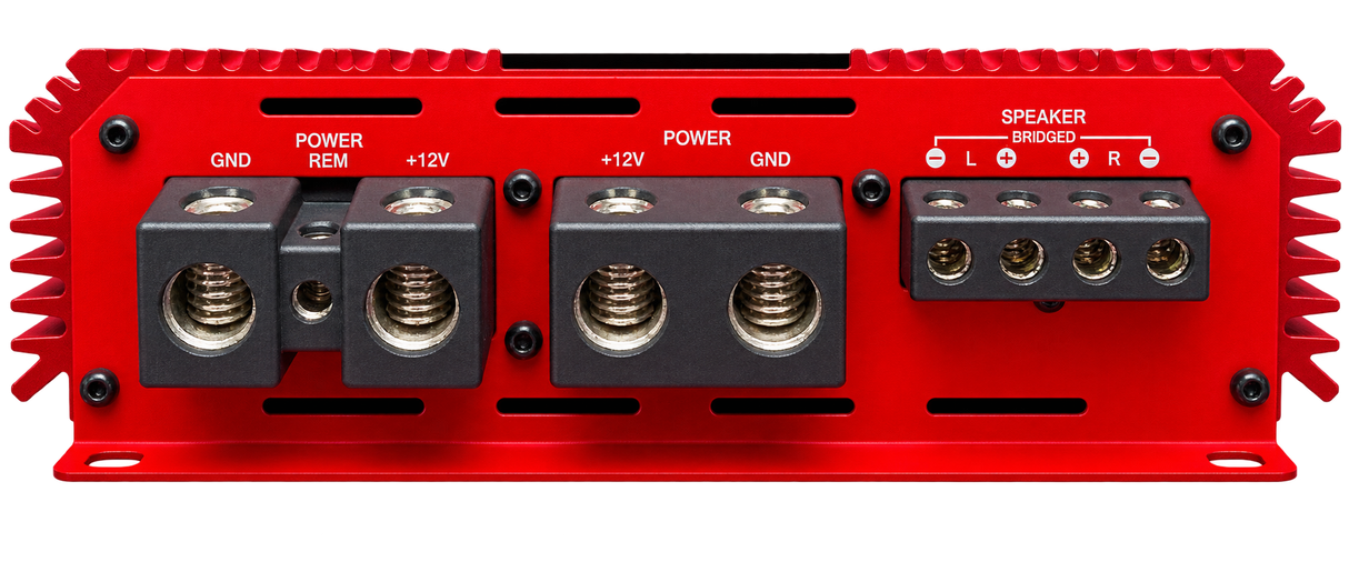 Ruthless Audio Ruthless Audio 5000.2 Red 2 Channel Amplifier - Car Audio