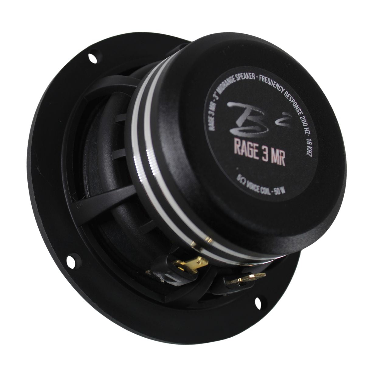 Rage 3" 80 Watts RMS 6-Ohm Compact Midrange Loudspeaker Pair B2-RAGE3MR