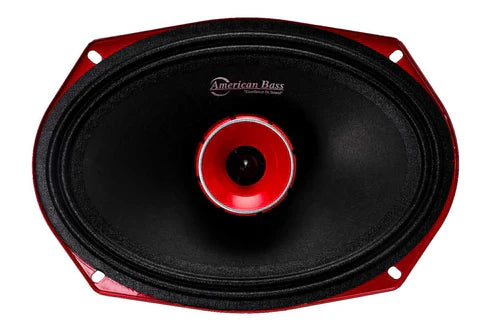 American Bass Godfather 6x9 MR + Horn (Pair)