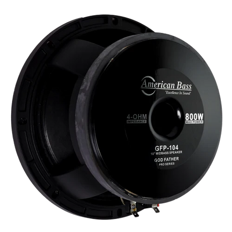 American Bass Godfather Pro Cast 104 Midbass Speaker (single)