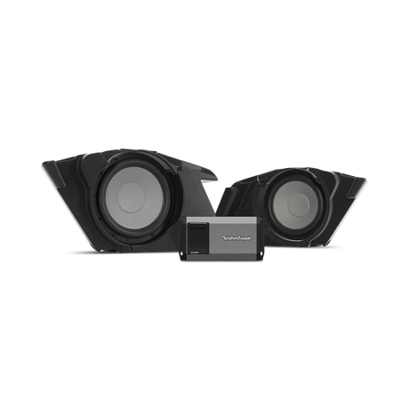 Rockford Fosgate Rockford Fosgate Dual 10" Saddlebag Subwoofer Kit for 2014-2023 Harley-Davidson® Street Glide & Road Glide - Car Audio