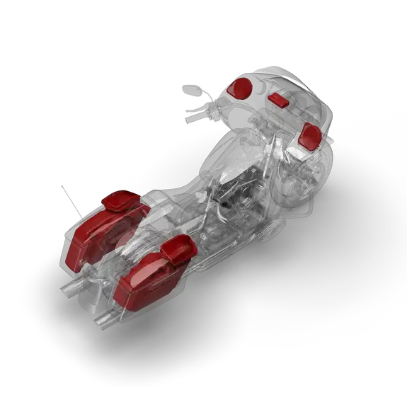 Rockford Fosgate Rockford Fosgate Dual 10" Saddlebag Subwoofer Kit for 2014-2023 Harley-Davidson® Street Glide & Road Glide - Car Audio
