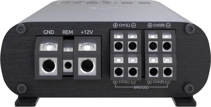 Wāvtech link500.4mini 500 Watt 4-Channel Amplifier