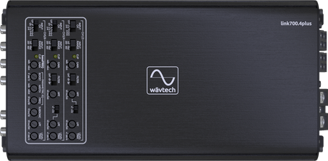 Wāvtech link700.4plus 700 Watt 4-Channel Amplifier