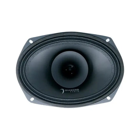 Diamond Audio Diamond Audio 6"x 9" MP Series 2-Way Full-Range Coaxial Speakers w/1" Horn Tweeter (4Ω) - MP694 - Car Audio